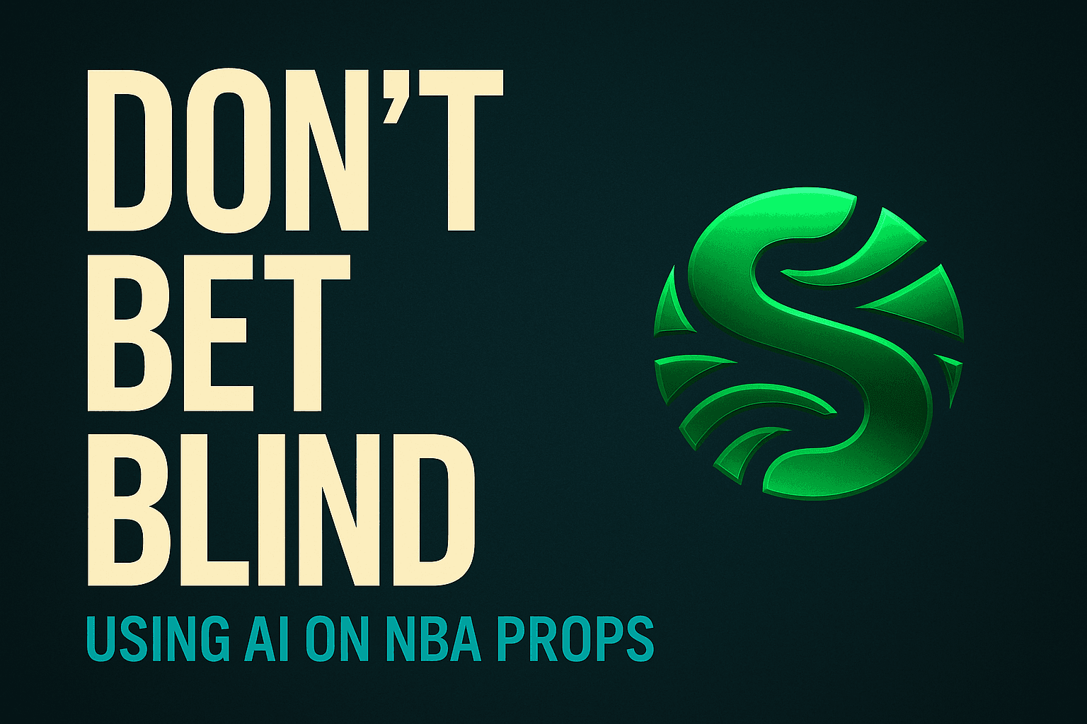 How to Really Use AI LLMs with NBA Player Props