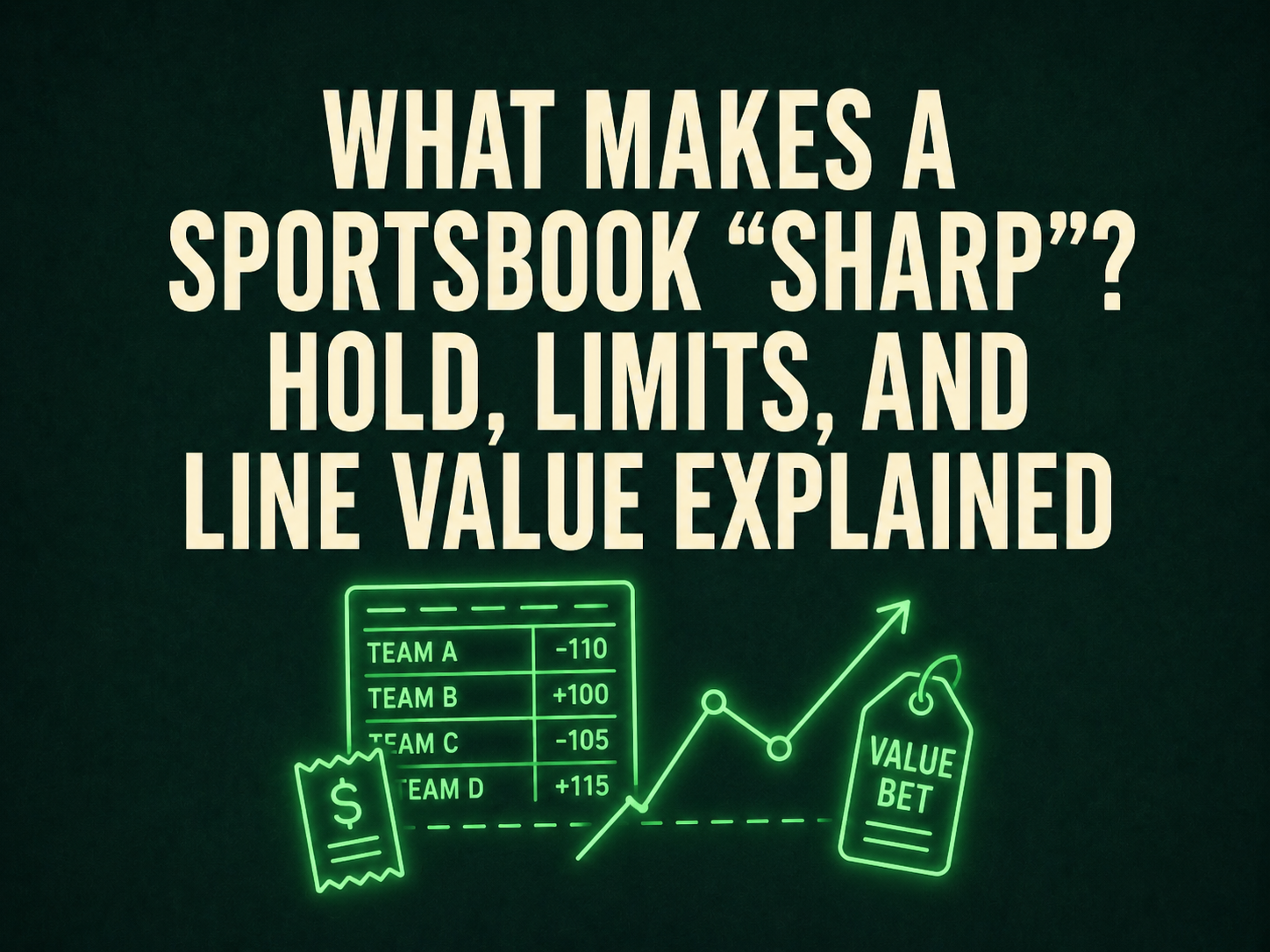 What Makes a Sportsbook 'Sharp'?